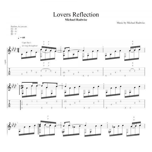 Lovers Reflection tab